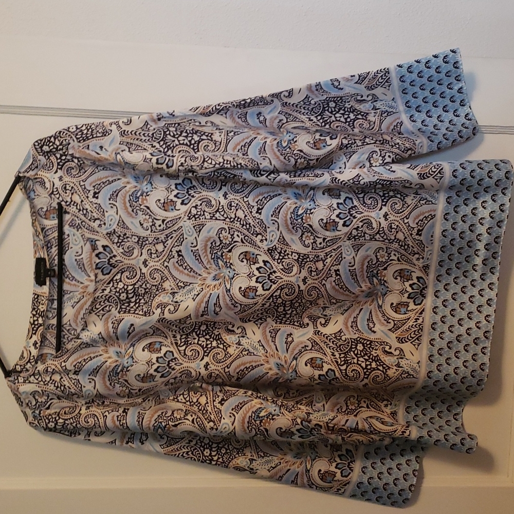 Talbots silk shirt